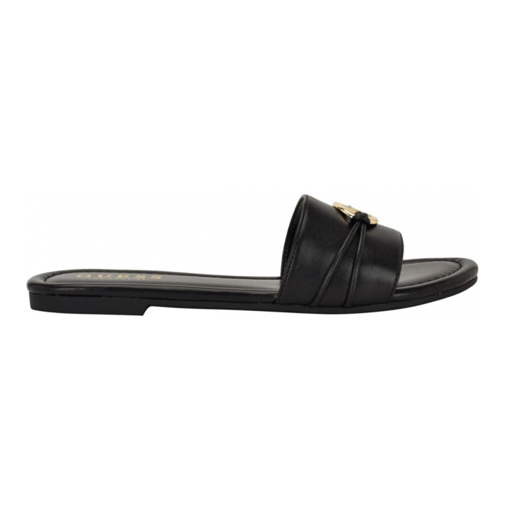 Women's 'Lynzy Faux-Leather Beach' Slides