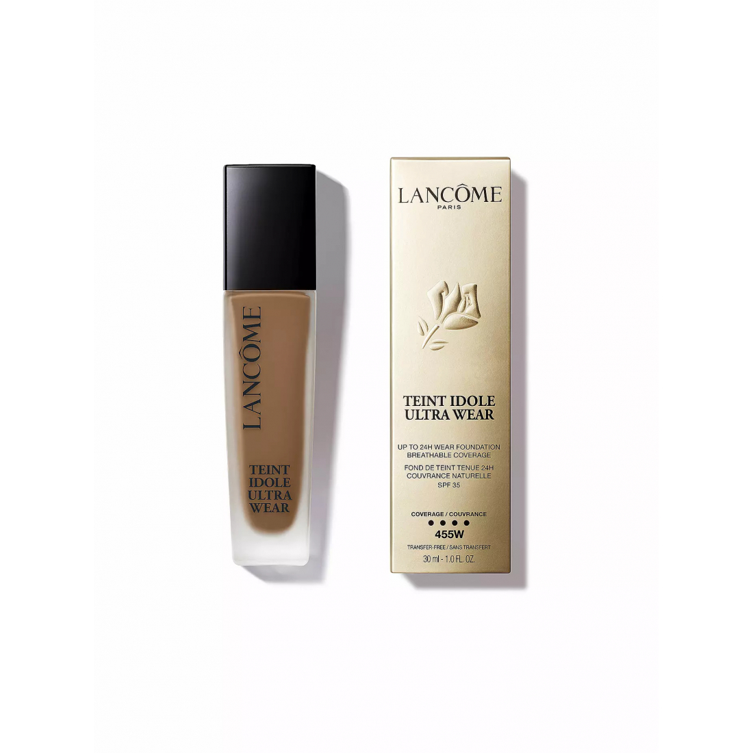 'Teint Idôle Ultra Wear' Liquid Foundation - 455W 30 ml