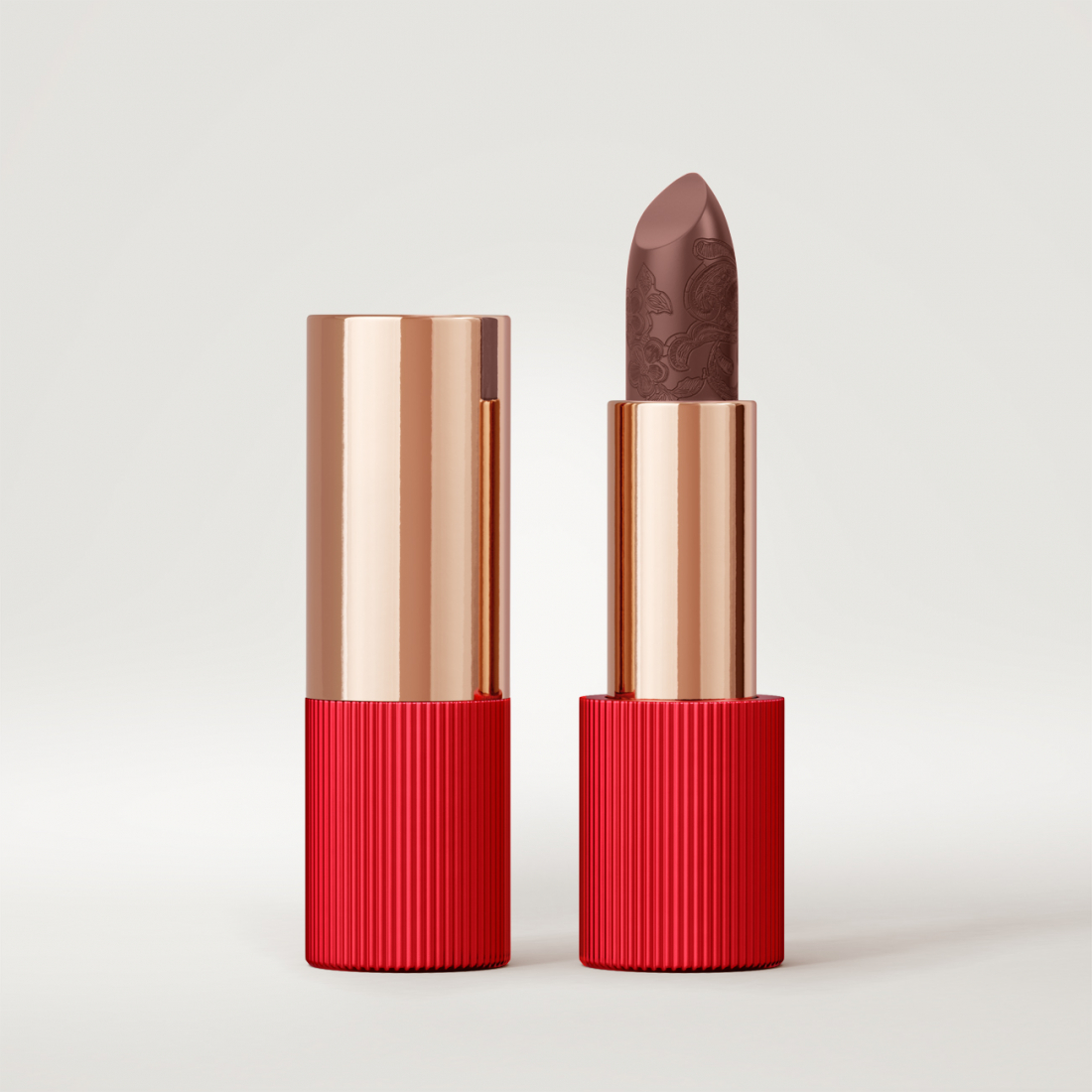 Rouge à Lèvres 'Matte Silk' - 112 Tiramisú Red 3.5 g