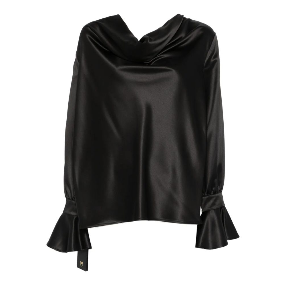 'Filipa Cowl-Neck' Langärmelige Bluse für Damen