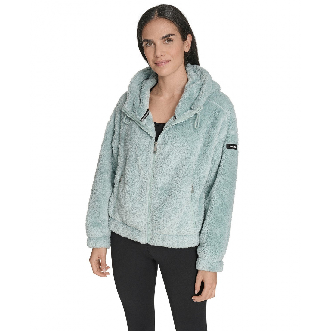 Women's 'Performance Oversized Hooded Sherpa Jacket'