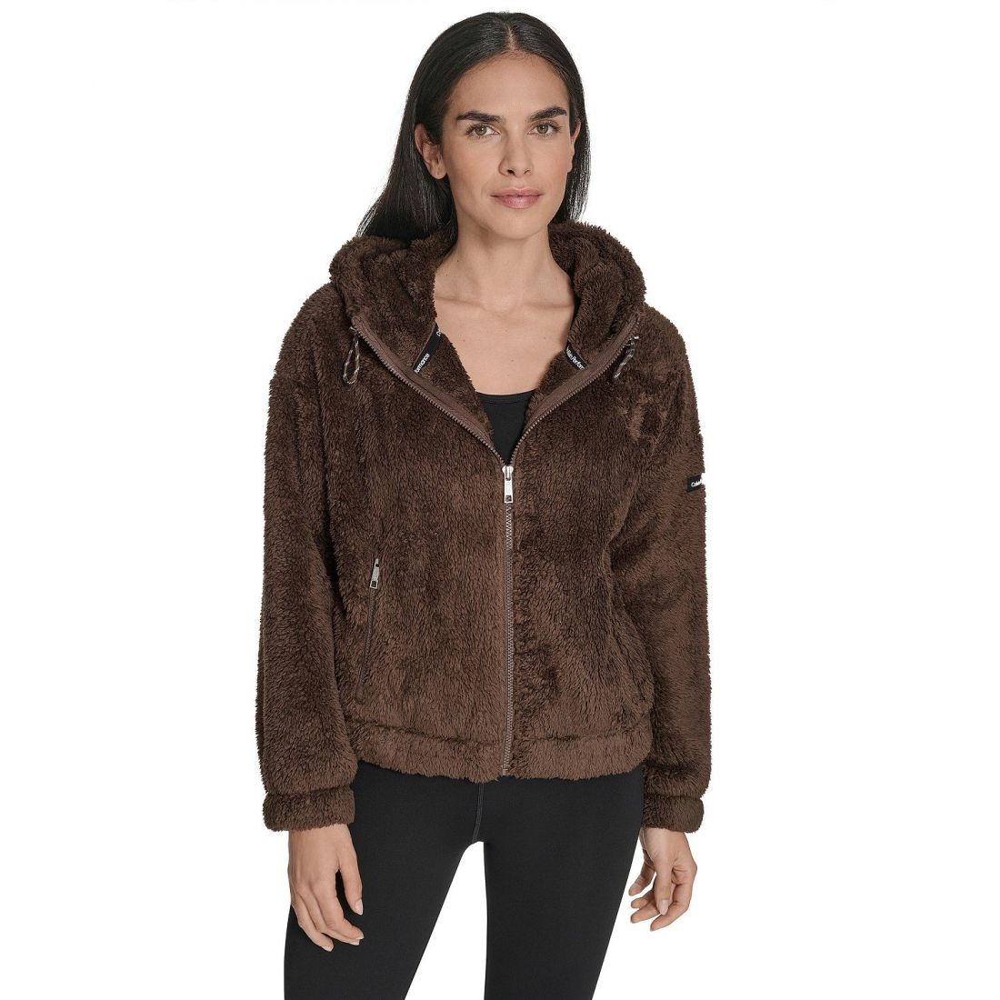 Women's 'Performance Oversized Hooded Sherpa Jacket'