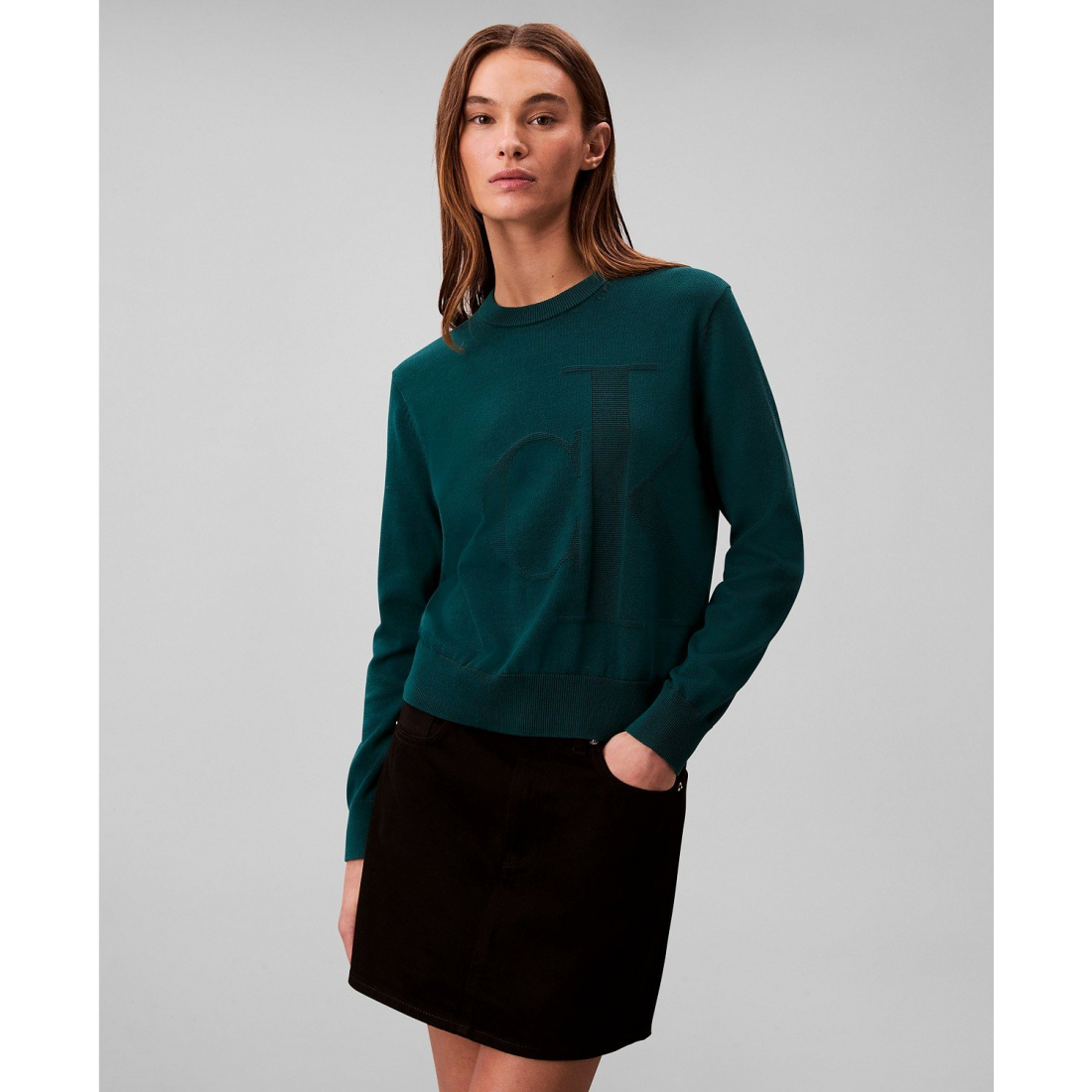 'Monogram Logo Sweater' pour Femmes
