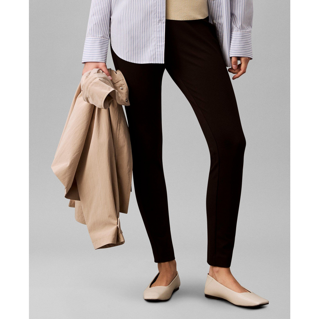 'Ponte Skinny Fit Pull-On Pants' pour Femmes