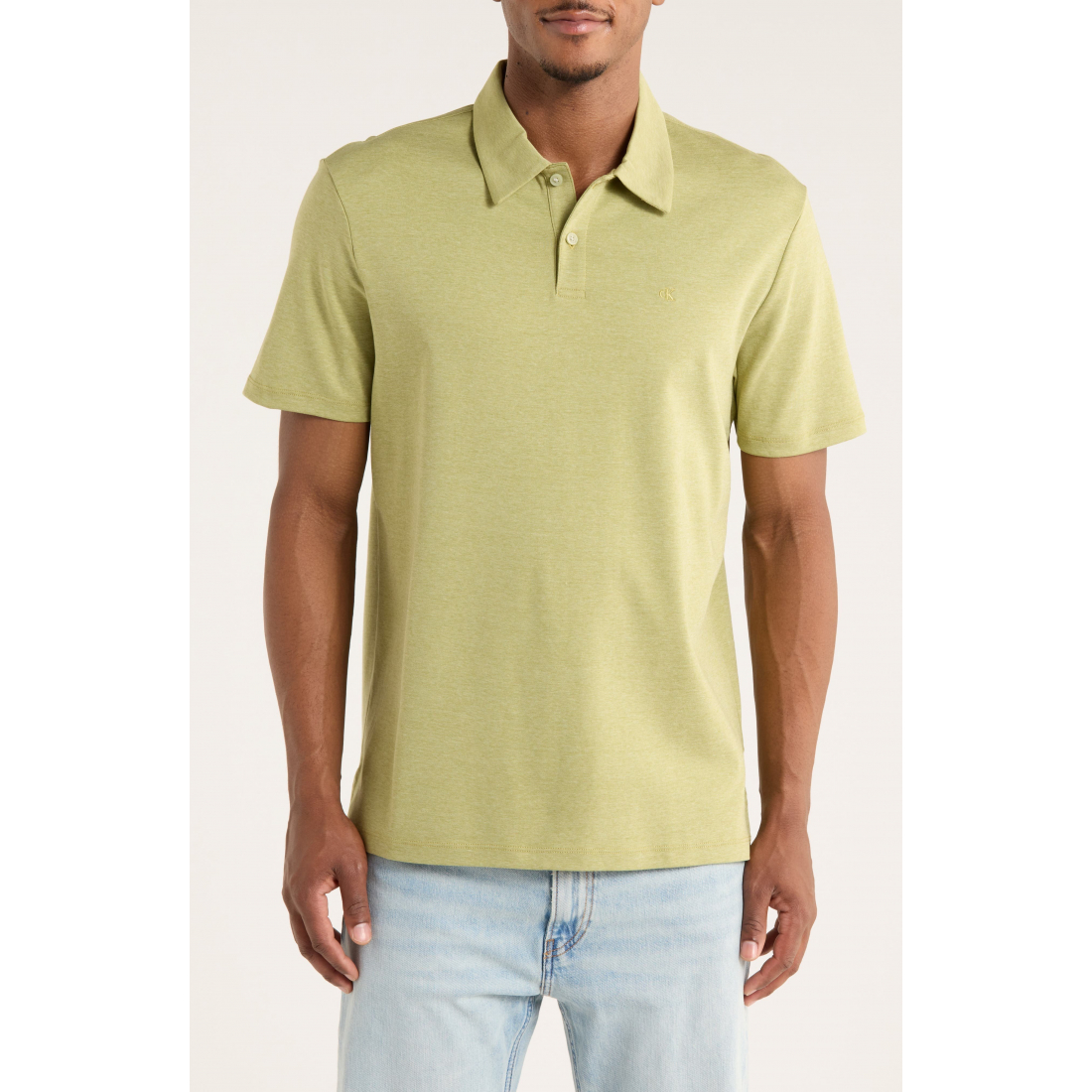 'Interlock Textured Polo' pour Hommes