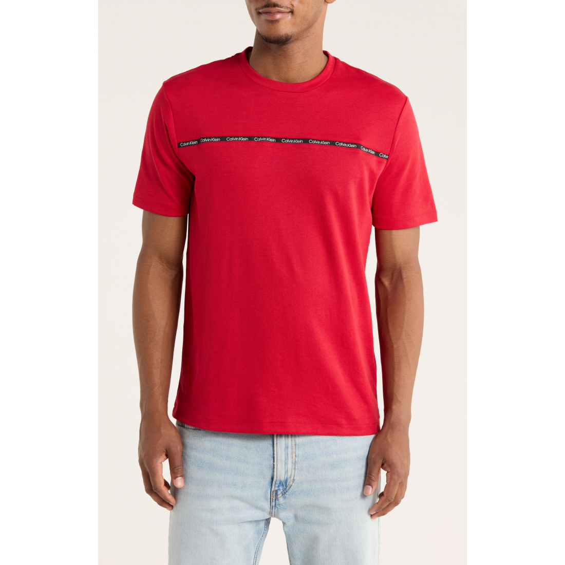 Men's 'Logo Tape Performance T-Shirt'