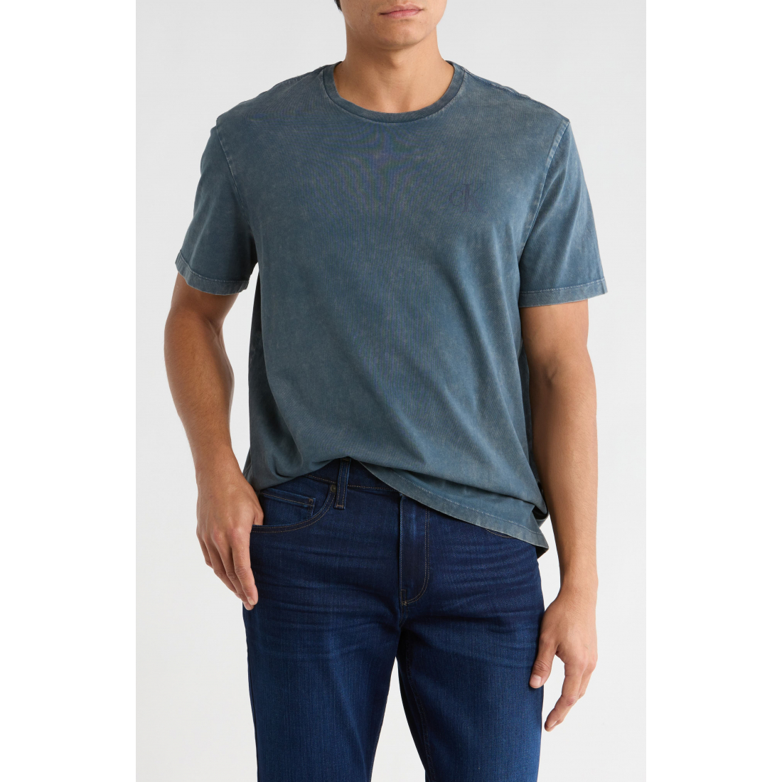 'Acid Wash T-Shirt' pour Hommes