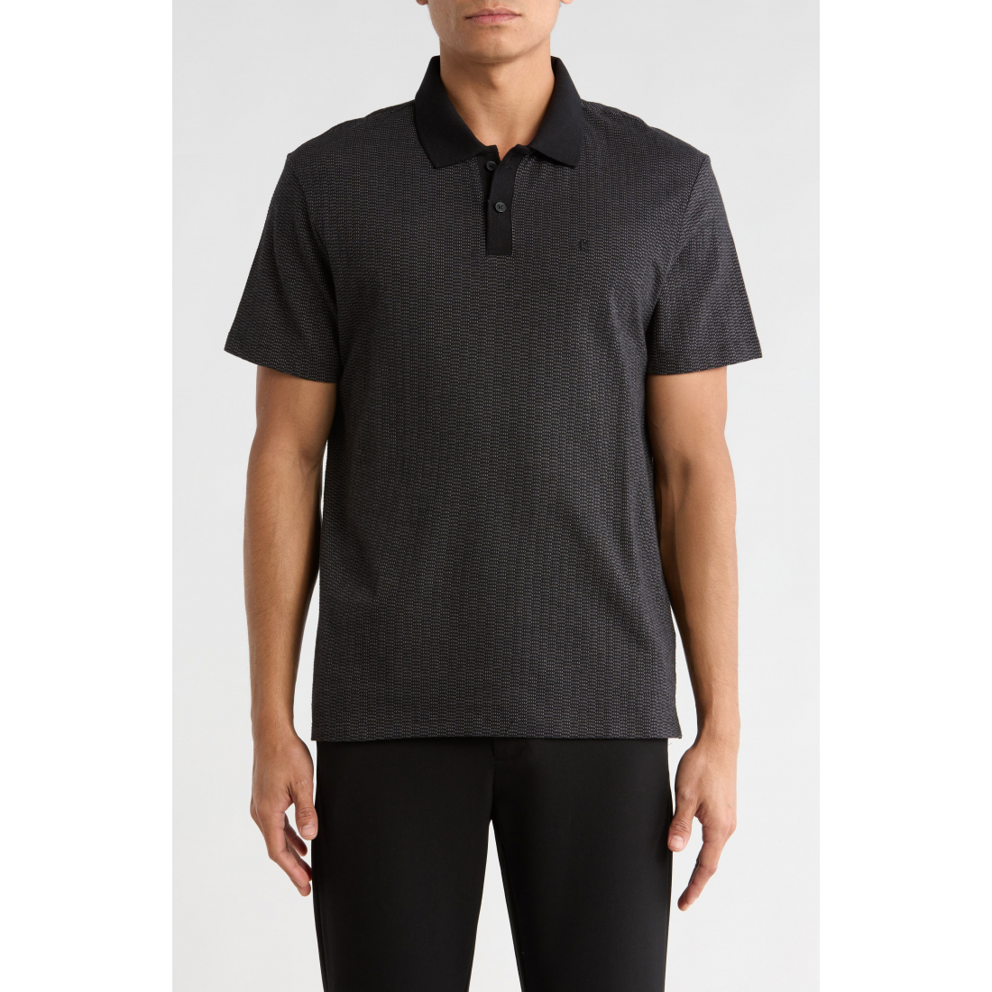 'Variegated Jacquard Polo' pour Hommes