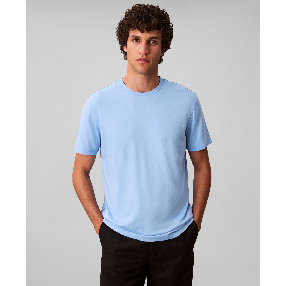 'Short Sleeve Supima Cotton Interlock T-Shirt' für Herren