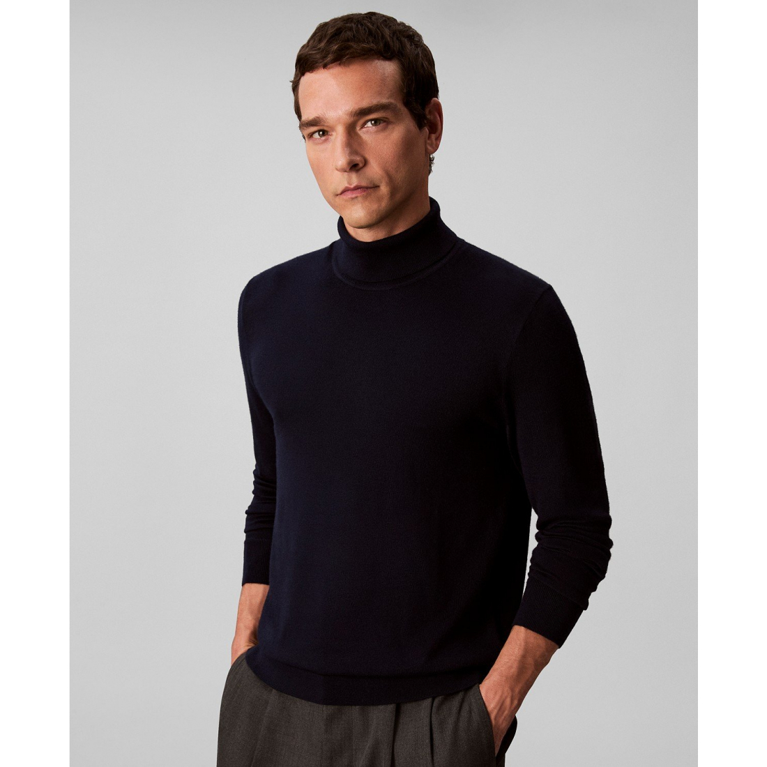 'Merino Wool Blend Turtleneck Sweater' pour Hommes