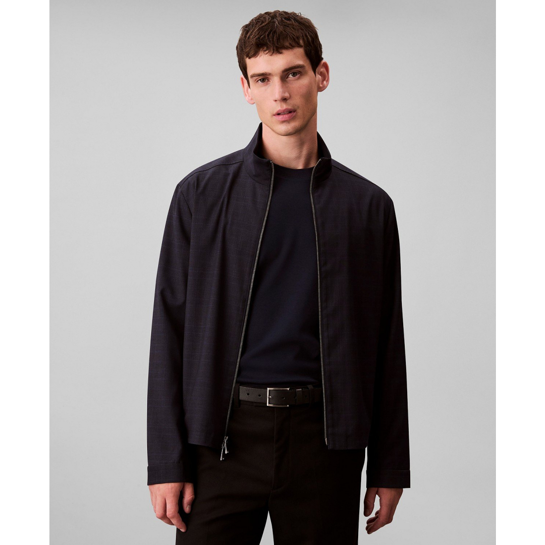 'Yarn-Dyed Zip Jacket' für Herren