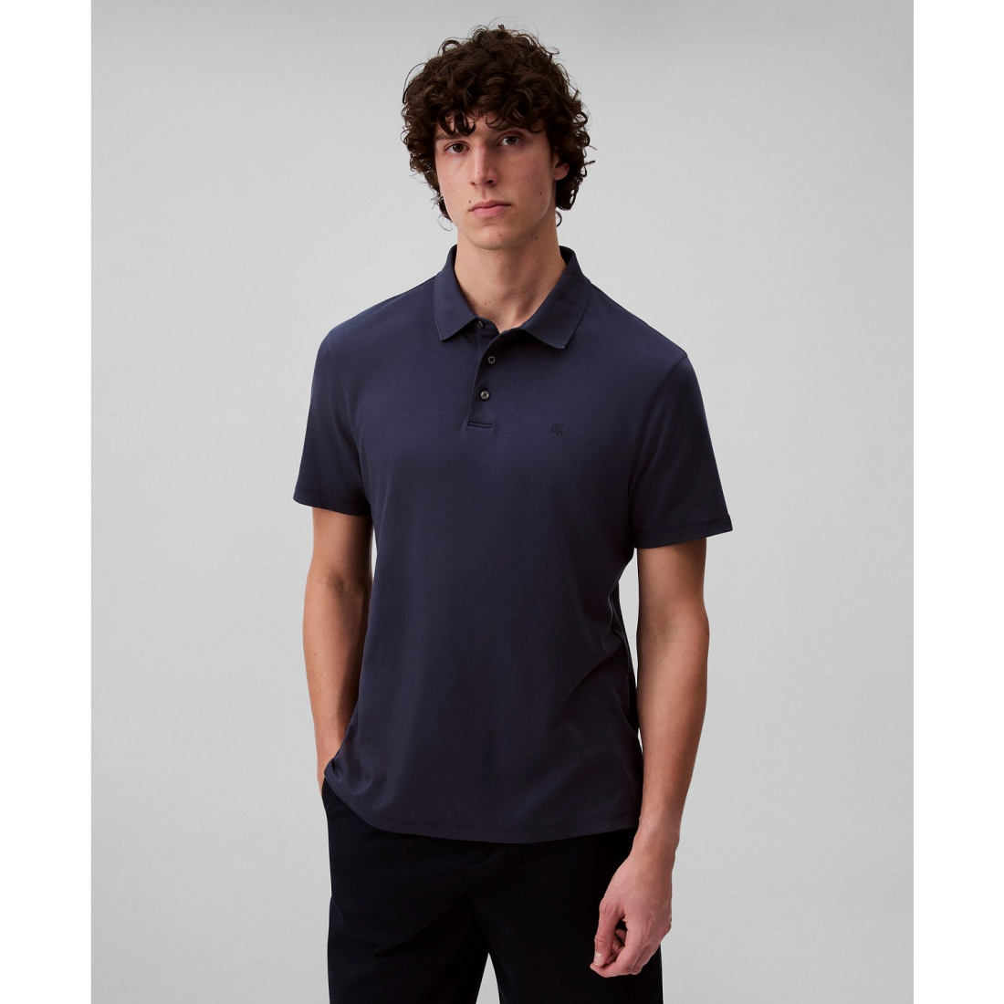 'Short Sleeve Supima Cotton Polo Shirt' für Herren