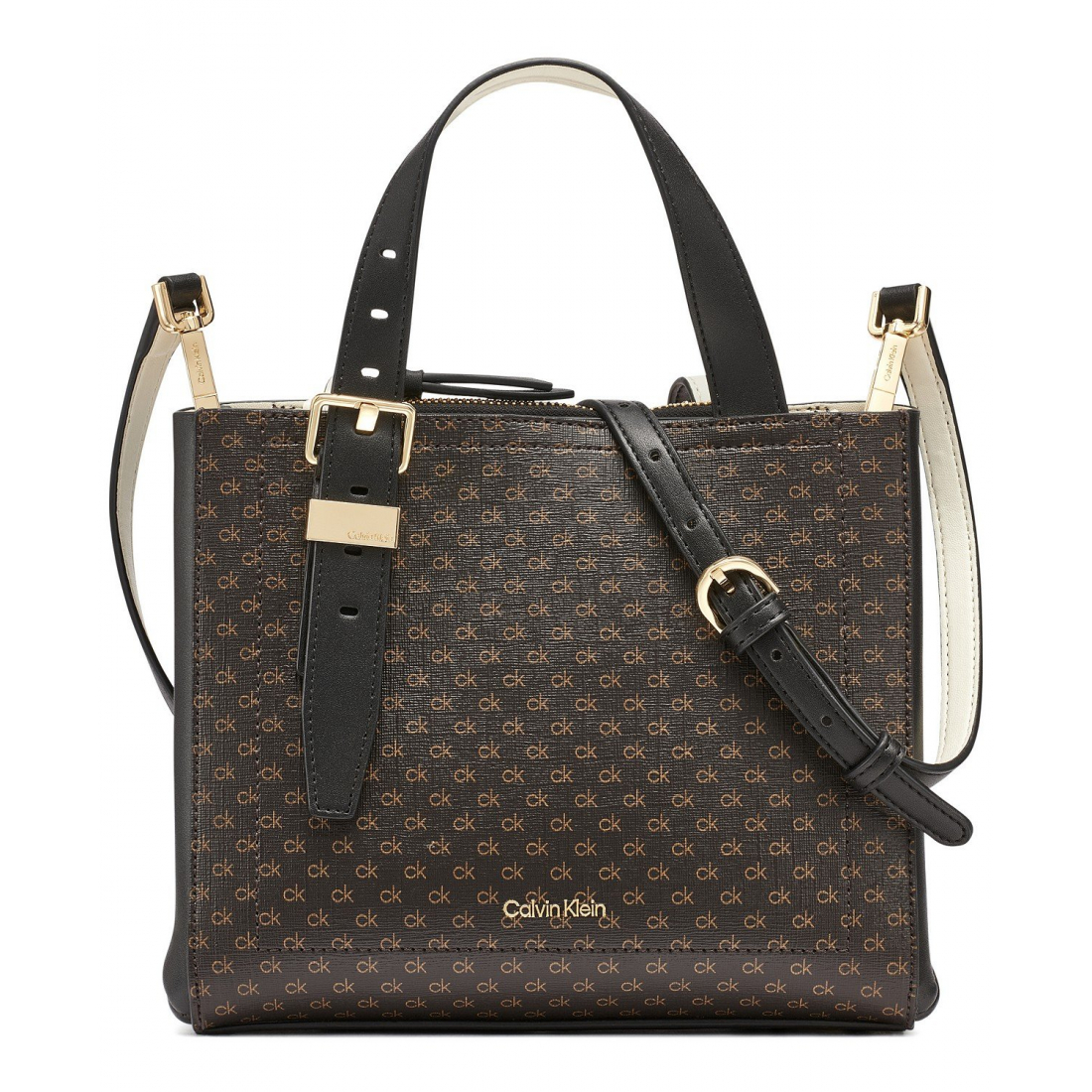 'Lowen Signature Triple Compartment Adjustable Crossbody Bag' pour Femmes