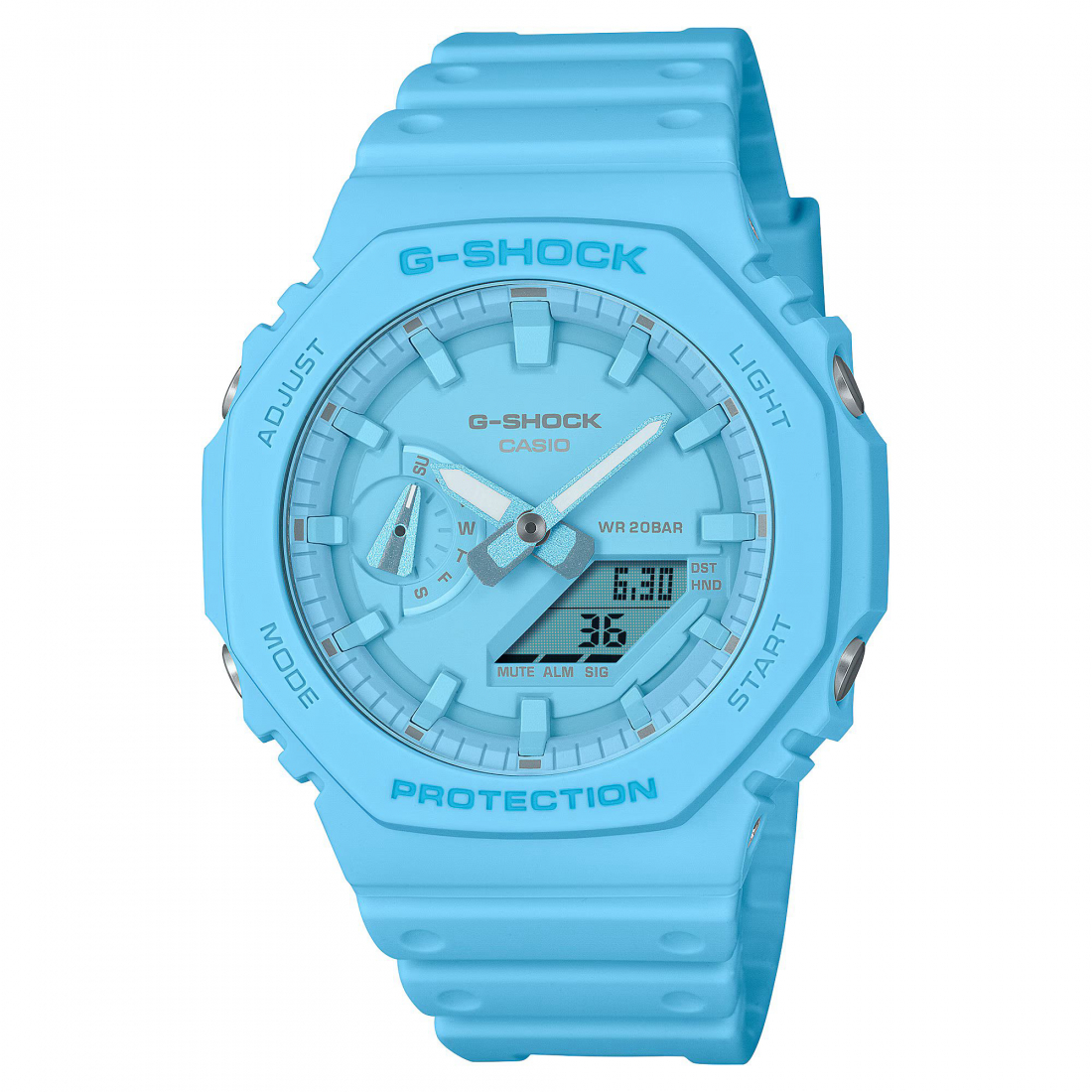 'G-SHOCK GA-2100-2A2ER' Herrenuhr