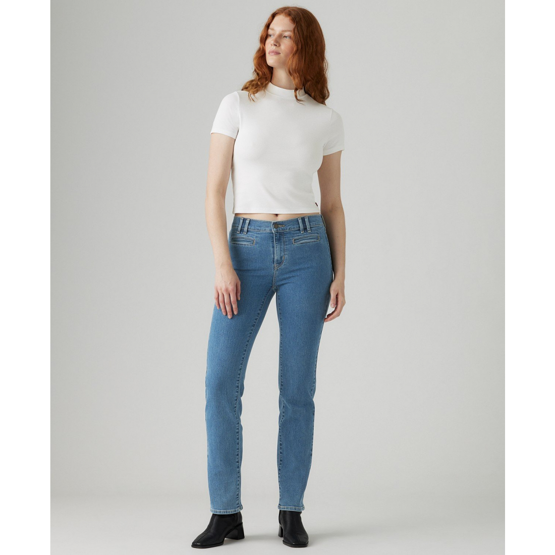 '314 Shaping Tailored Straight Stretch Jeans' pour Femmes