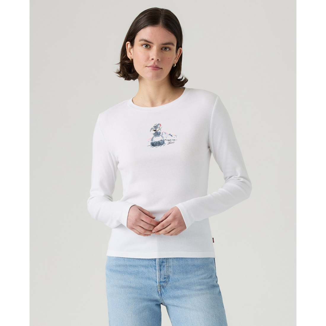 'Graphic Essential Long Sleeve T-Shirt' pour Femmes