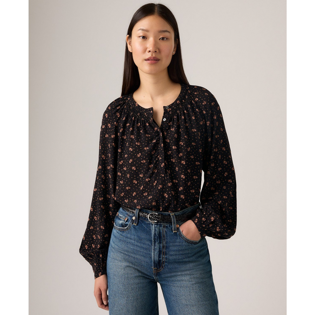 'Premium Estelle Long Sleeve Top' pour Femmes