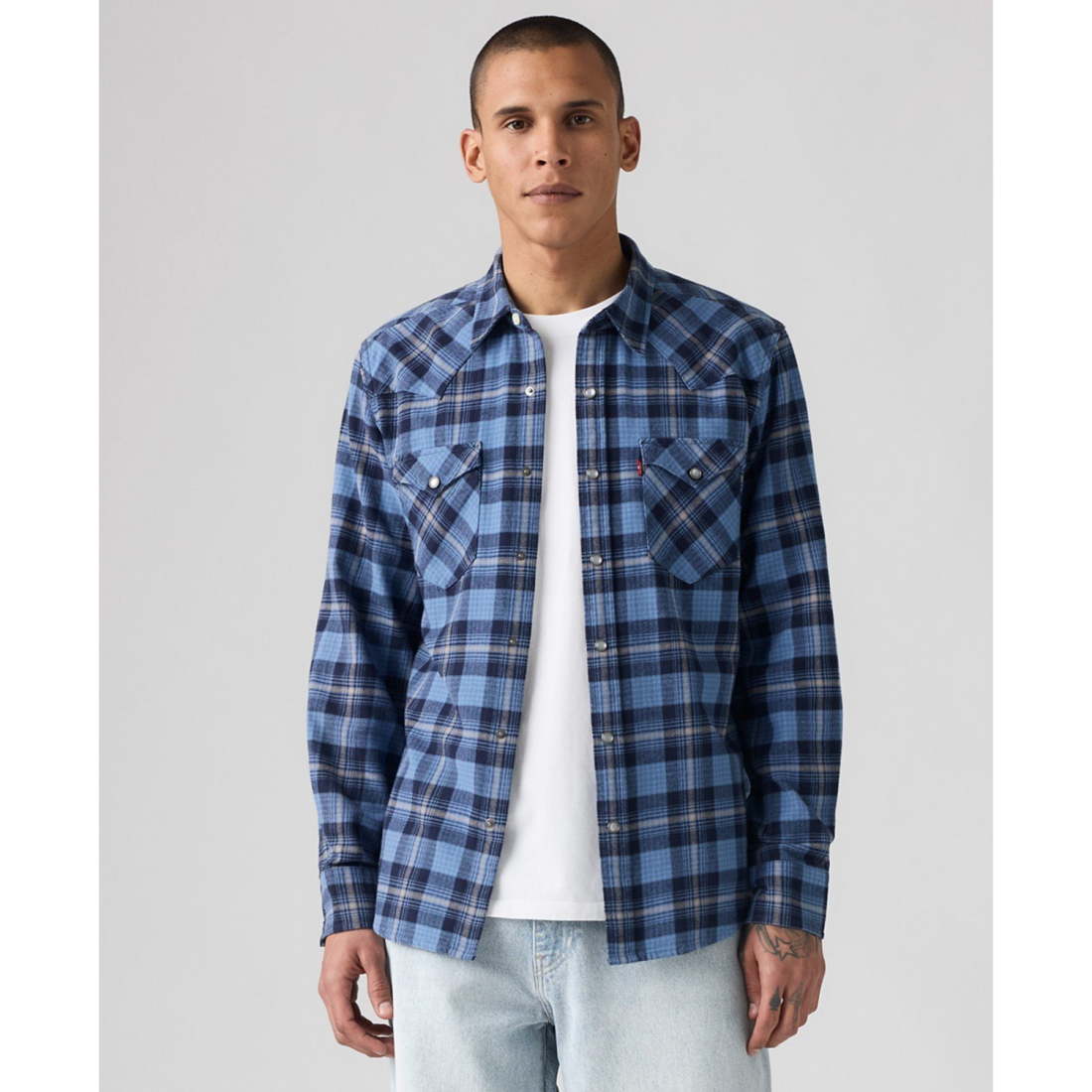 'Classic Standard Fit Western Shirt' pour Hommes