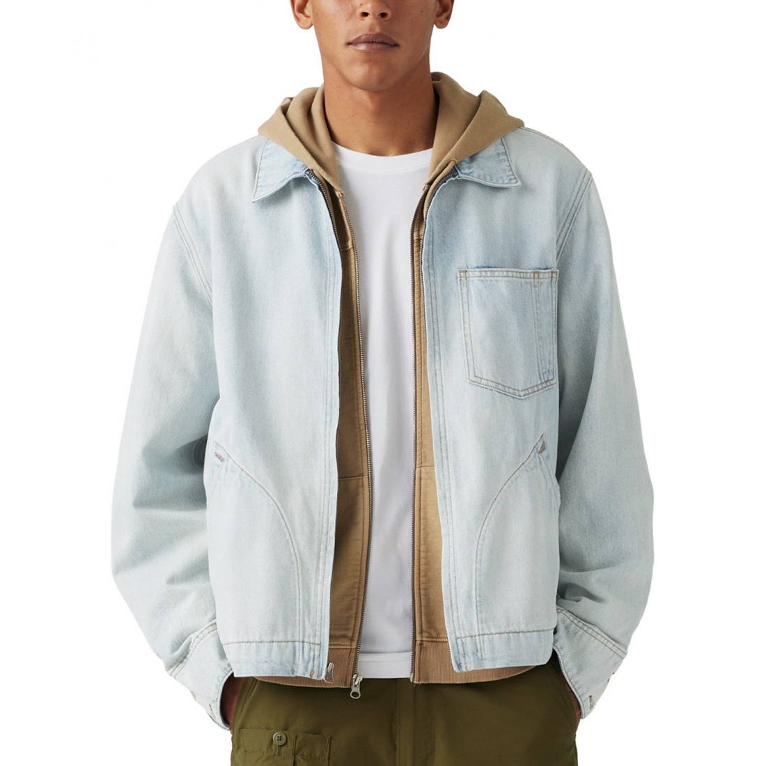 'Premium Trucker Jacket' pour Hommes