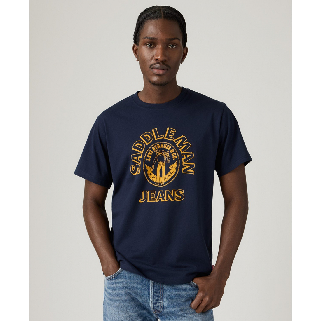 'Relaxed-Fit Logo Graphic T-Shirts' pour Hommes