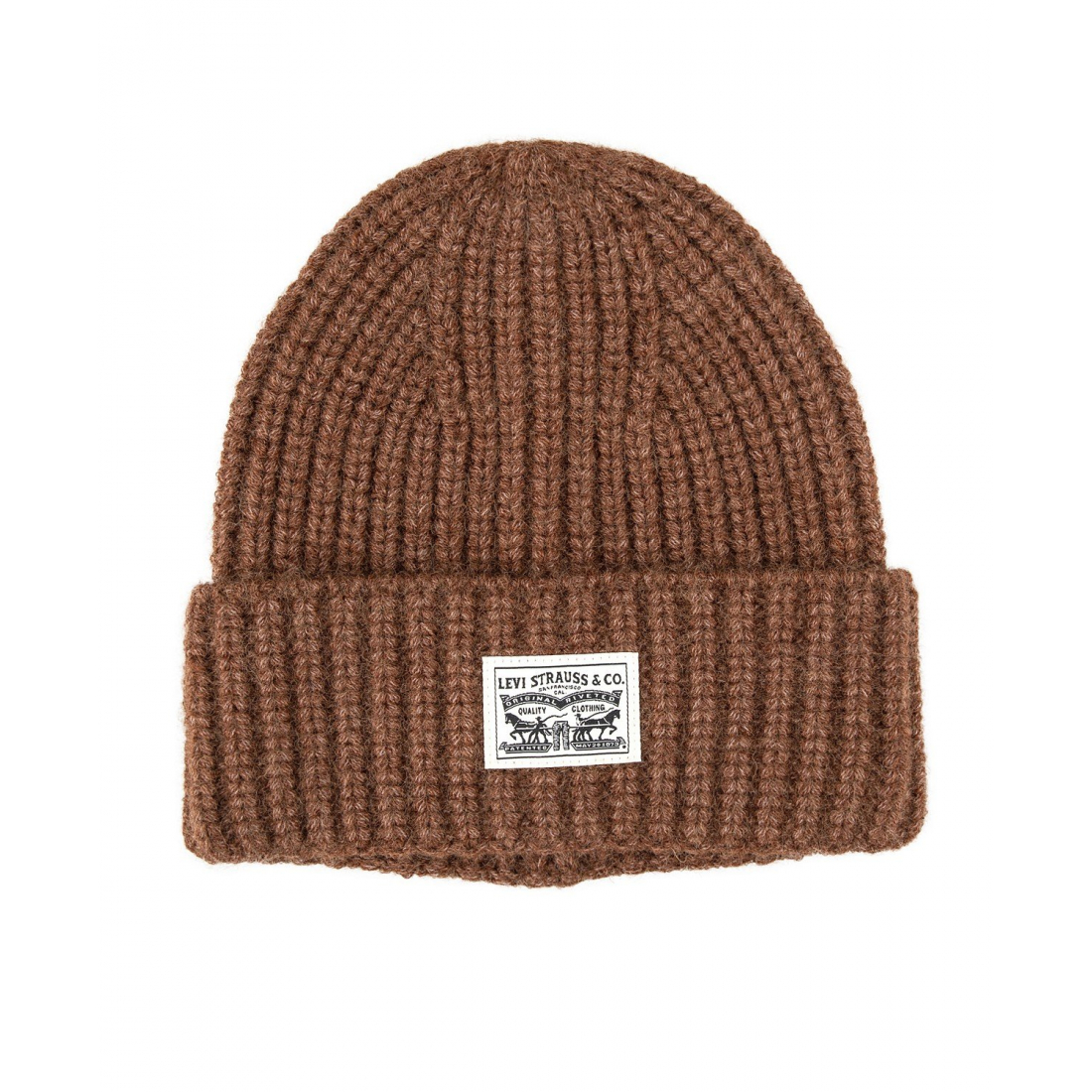 'Heathered Rib Knit Fashion Beanie' pour Hommes