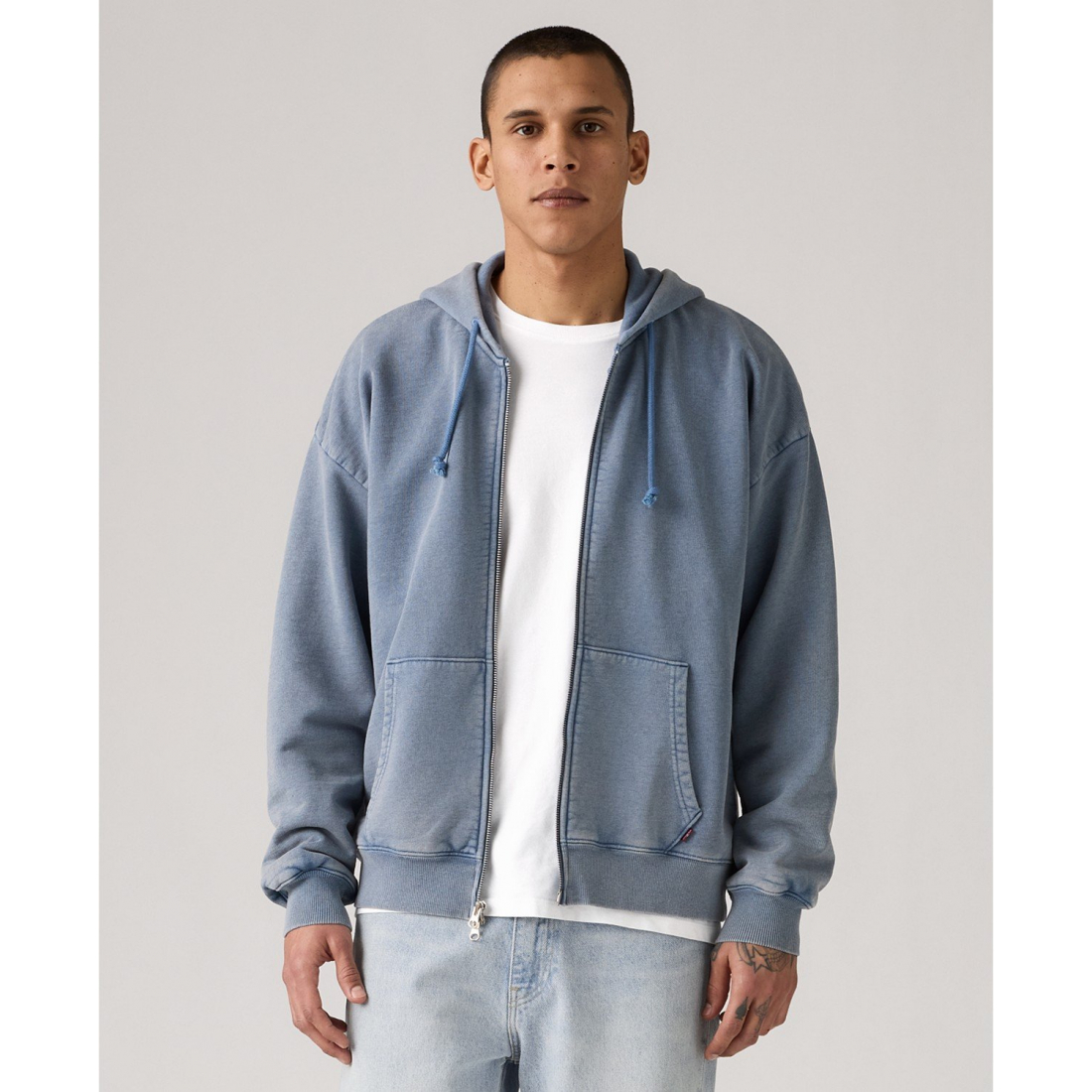 'Levis Mens Fleece Full Zip' pour Hommes