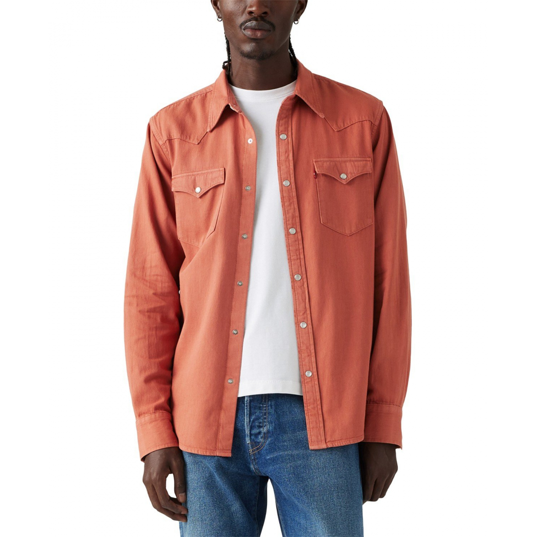 'Classic Standard Fit Western Shirt' pour Hommes