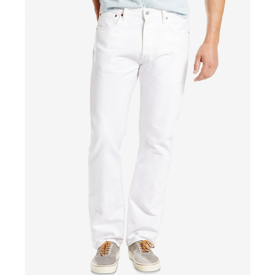 '501® Original-Fit Button Fly Non-Stretch Jeans' pour Hommes