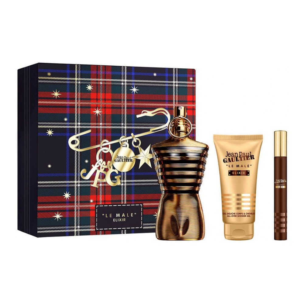 'Le Male Elixir' Perfume Set - 3 Pieces