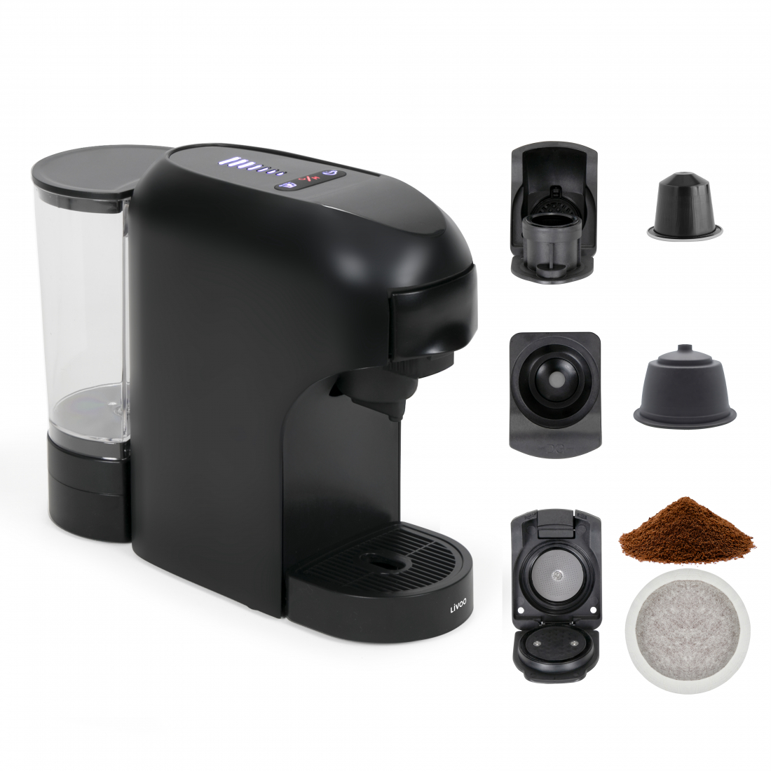 4-In-1 Multi-Capsule Coffee Machine