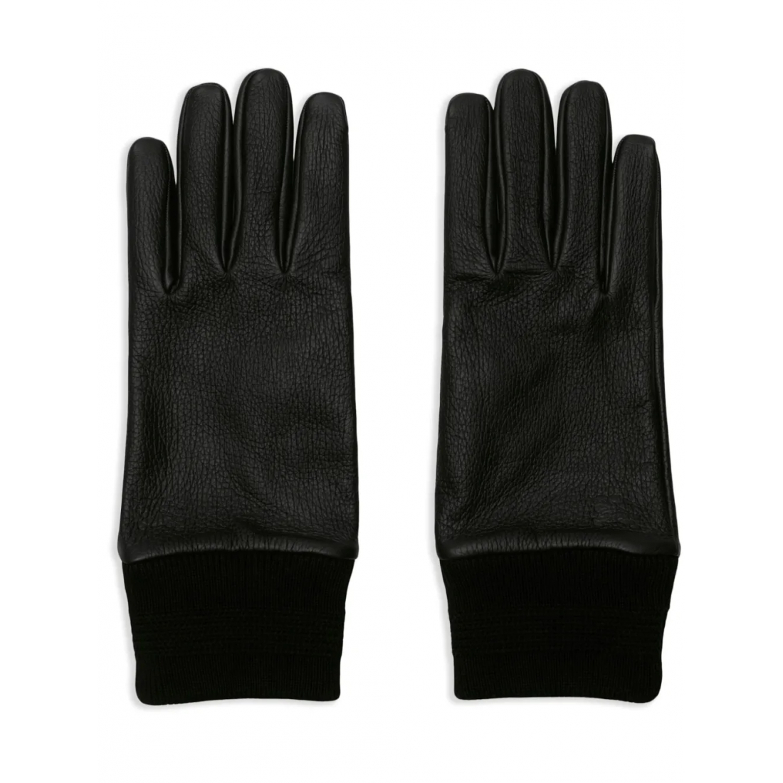 Men's 'Ribbed-Trim' Gloves