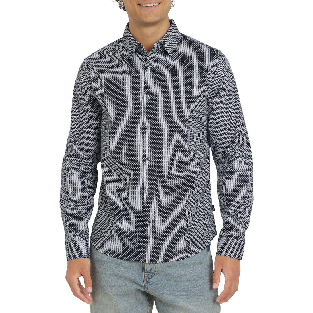 Chemise 'Campbell Stretch Cotton Button-Up' pour Hommes