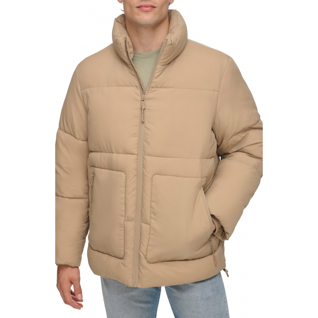 Veste matelassée 'Zip Front' pour Hommes