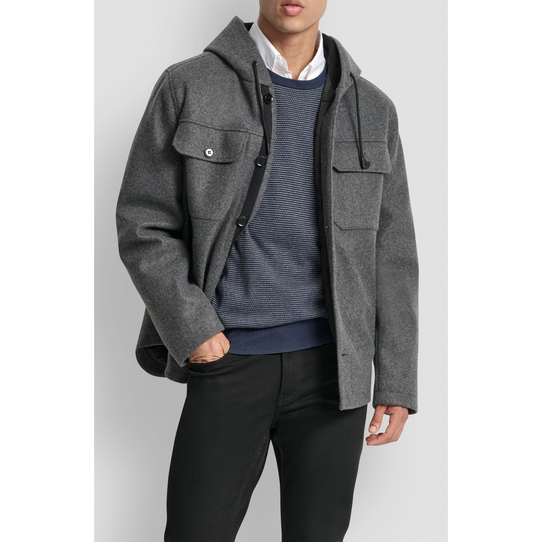 Men's 'Hooded Water Resistant' Rain Jacket