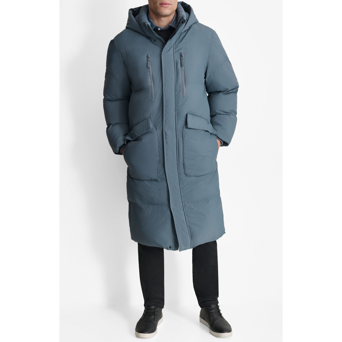 'Zip Front' Pufferjacke für Herren