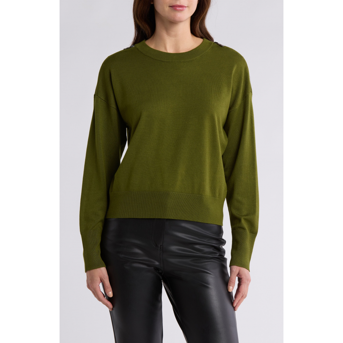 Pull 'Zip Trim' pour Femmes