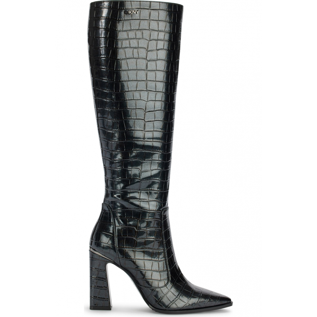 Bottes 'Shamira Croc Embossed Knee High' pour Femmes