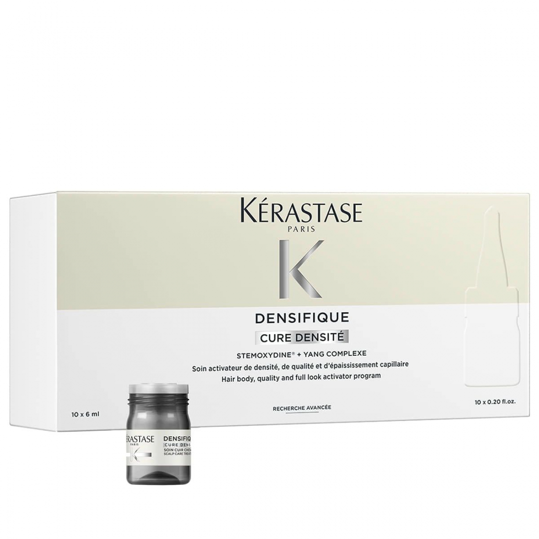Traitement capillaire 'Densifique Cure Densité' - 10 ml, 6 Pièces