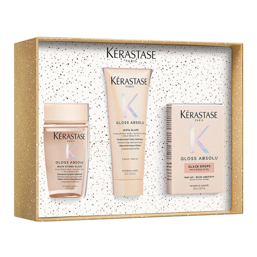 Set de soins capillaires 'Gloss Absolu' - 3 Pièces