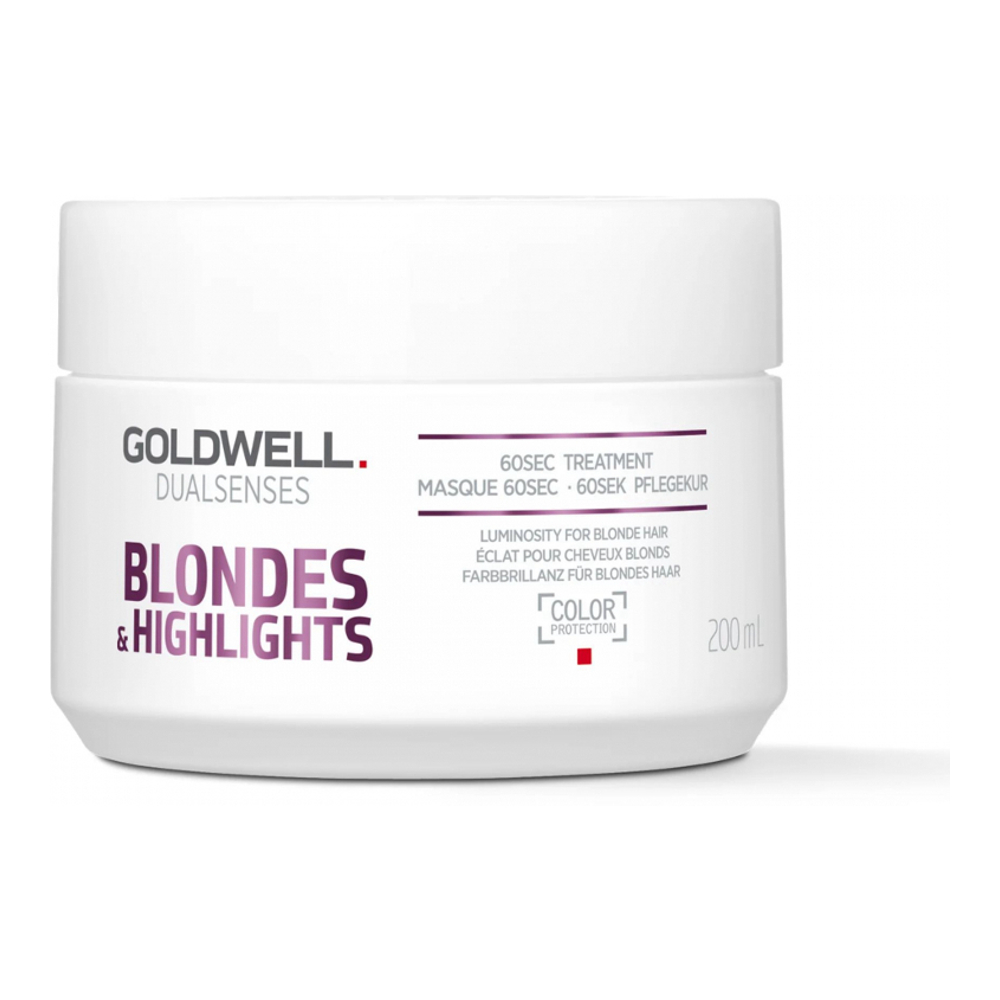 Masque capillaire 'Dualsenses Blonde & Highlights 60 Second' - 200 ml