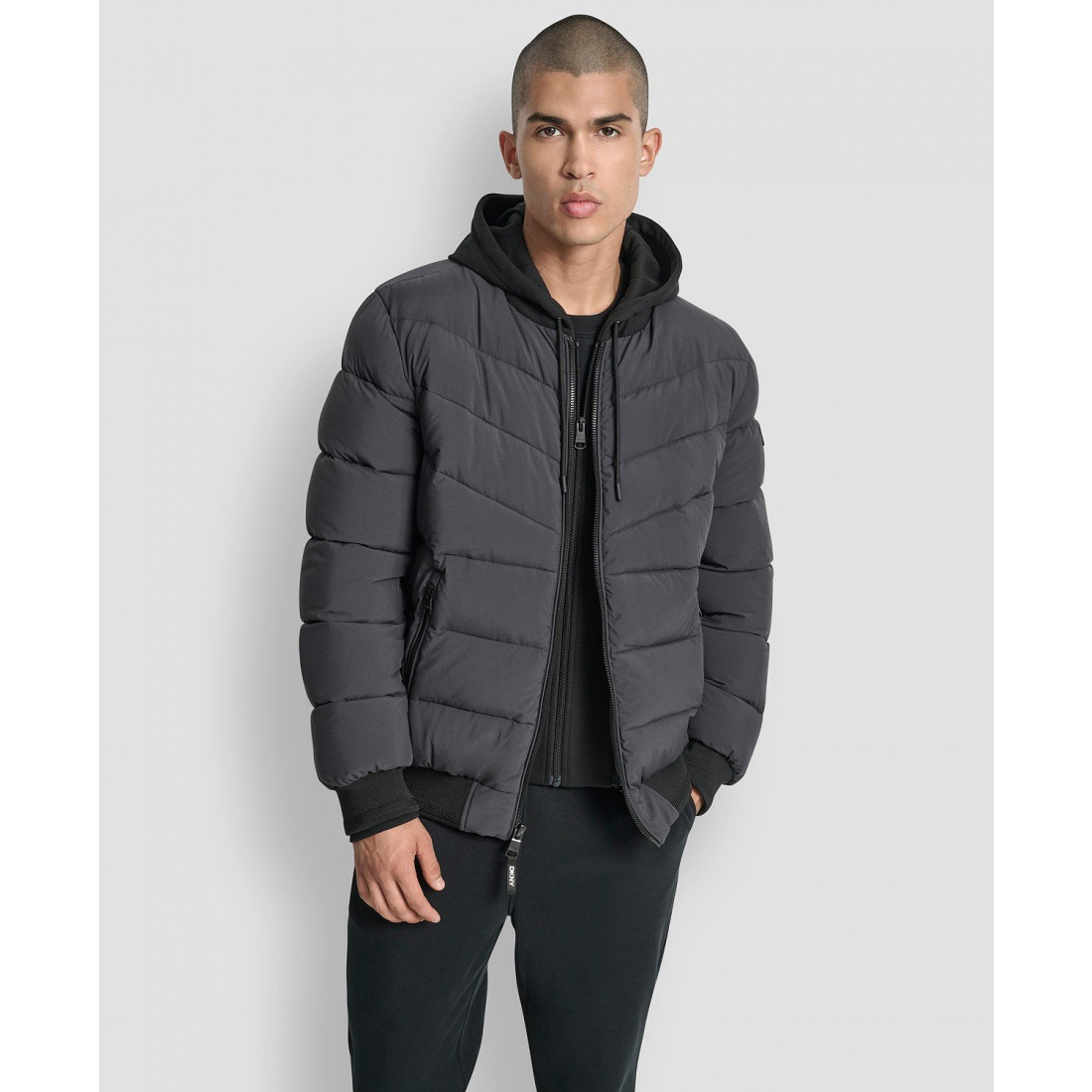 Men's 'Hooded Quilted' Puffer Jacket