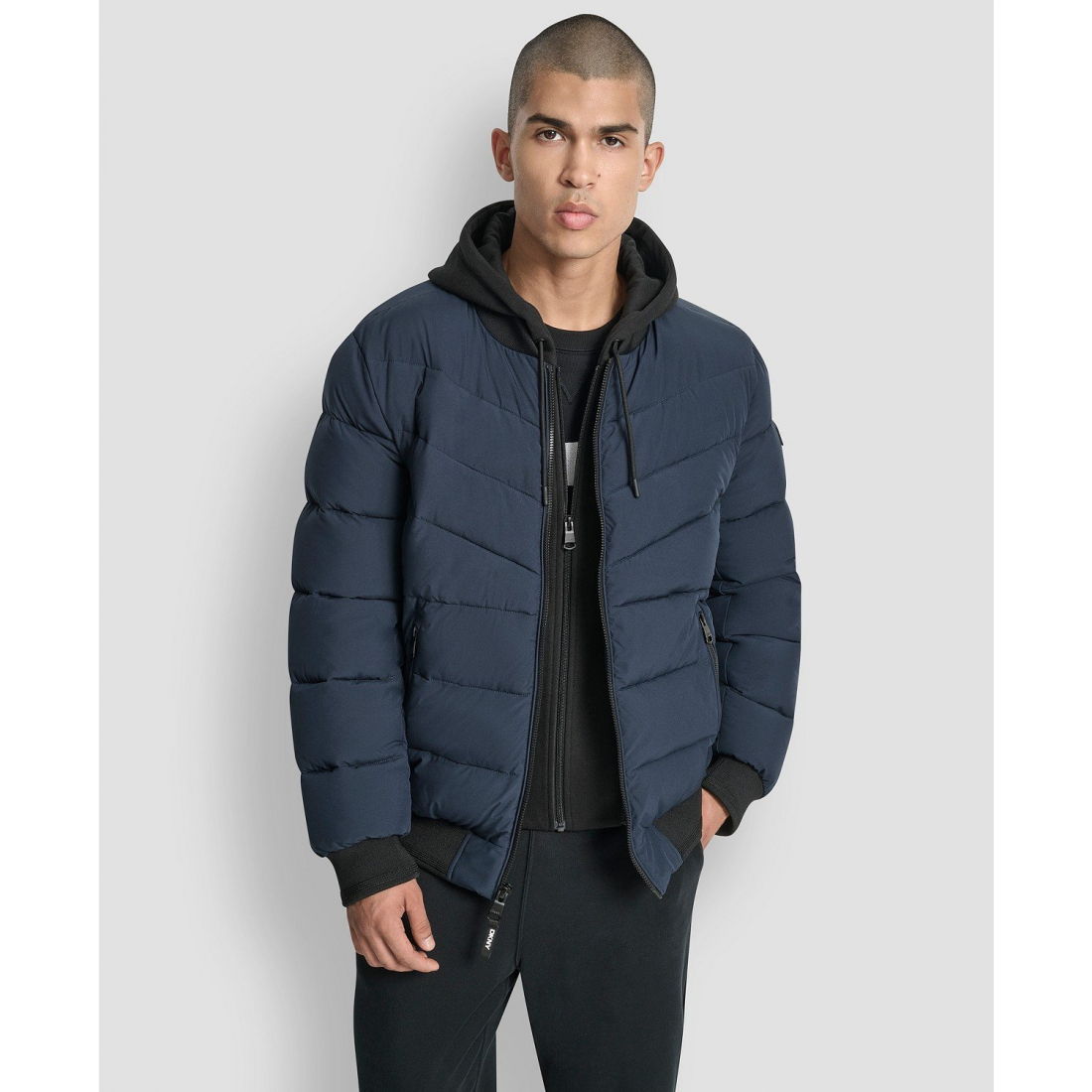 Veste matelassée 'Hooded Quilted' pour Hommes