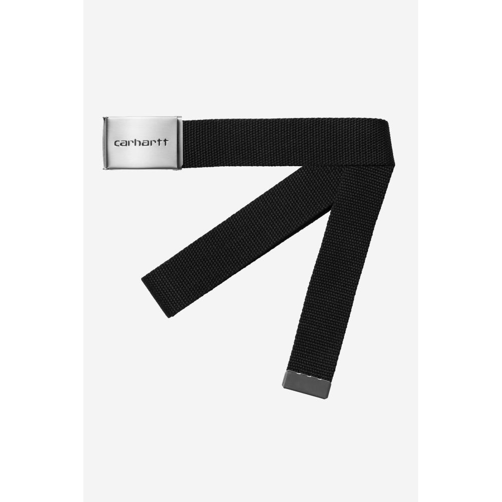 Ceinture Réglable 'Clip Chrome' pour Hommes