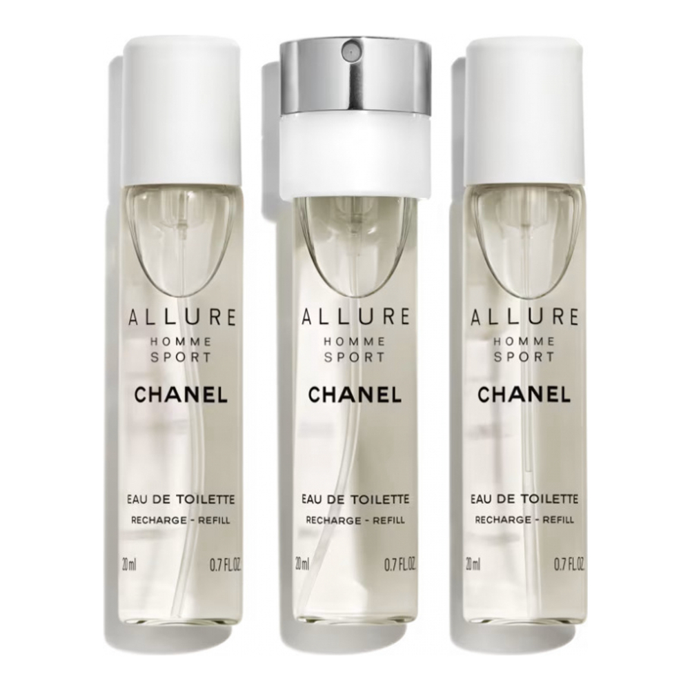 'Allure Homme Sport' Eau de toilette - Refill - 20 ml, 3 Pieces