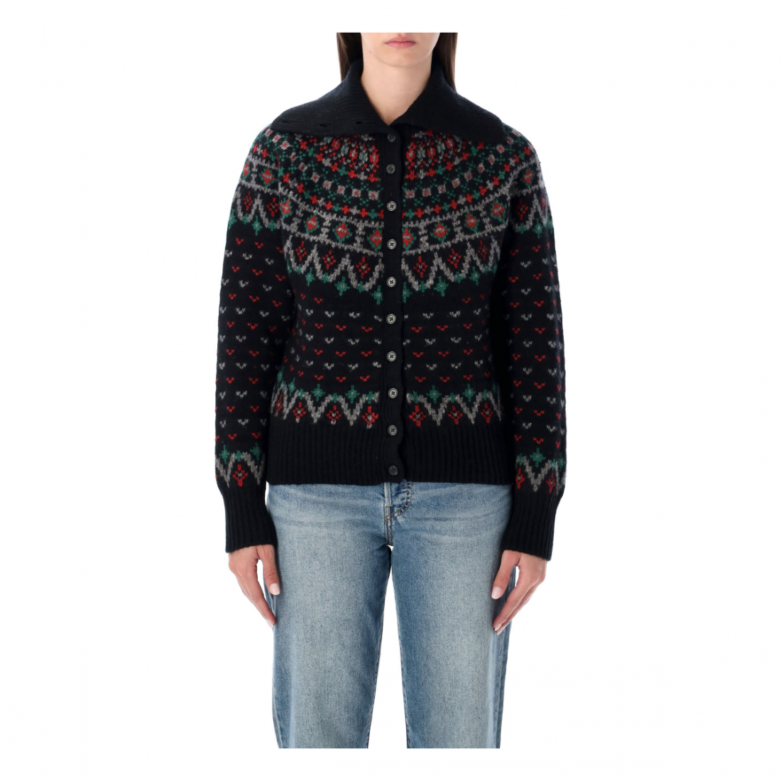 Cardigan 'Fair Isle' pour Femmes