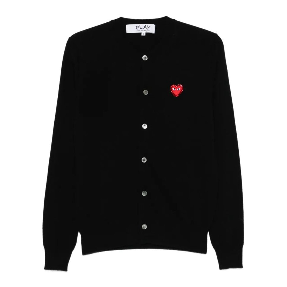 'Heart-Logo' Cardigan