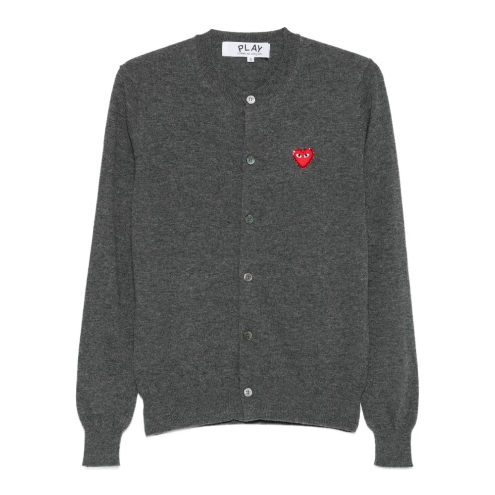 'Logo Heart-Emblem' Cardigan