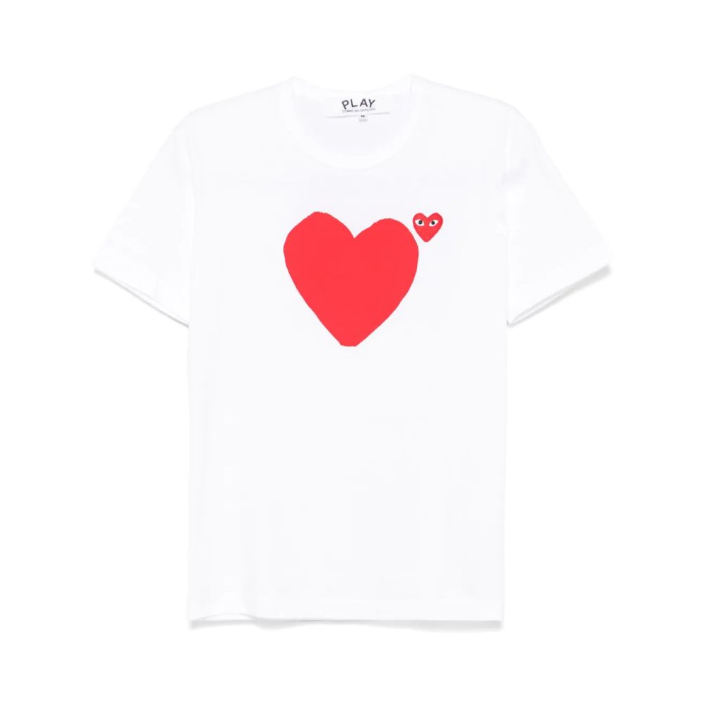 'Heart-Print' T-Shirt