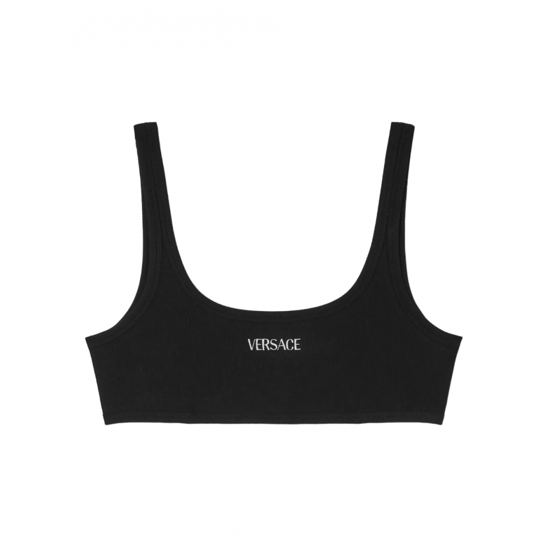 Women's 'Embroidered-Logo' Bra Top
