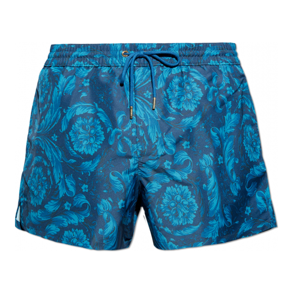 Men's 'Barocco' Pattern' Swimming Shorts